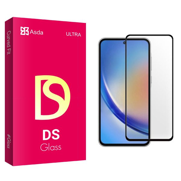 محافظ صفحه نمایش شیشه ای آسدا مدل DS مناسب برای گوشی موبایل سامسونگ Galaxy A35