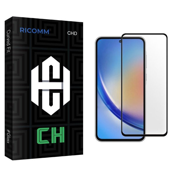 محافظ صفحه نمایش شیشه ای ریکام مدل CH مناسب برای گوشی موبایل سامسونگ Galaxy A35