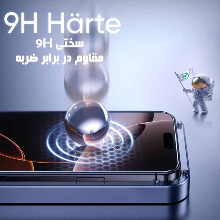 محافظ صفحه نمایش فورس گلس مدل SPACESTATIC مناسب برای گوشی موبایل سامسونگ Galaxy A35