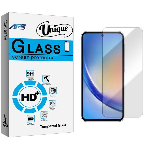 محافظ صفحه نمایش ای اف اس مدل Unique مناسب برای گوشی موبایل سامسونگ Galaxy A35