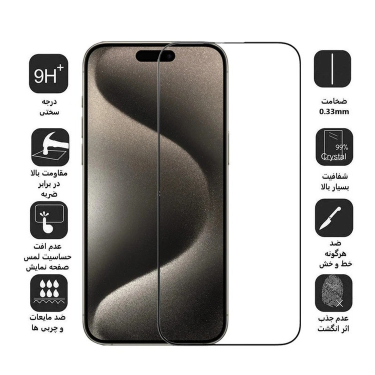 محافظ صفحه نمایش ال کا جی مدلSP مناسب برای گوشی موبایل سامسونگ Galaxy A35 5G بسته 2 عددی