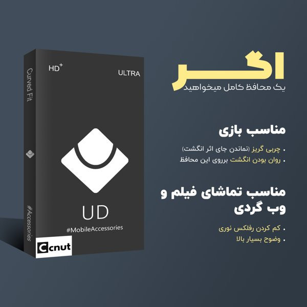 محافظ صفحه نمایش کوکونات مدل UDBnewpkg Running Max مناسب برای گوشی موبایل سامسونگ Galaxy A35