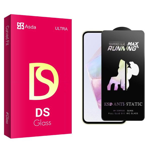 محافظ صفحه نمایش آسدا مدل DS2 Running Max مناسب برای گوشی موبایل سامسونگ Galaxy A35