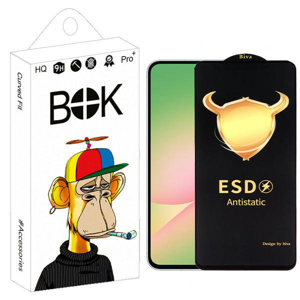 محافظ صفحه نمایش بوک مدل Biva Antistatic Shield مناسب برای گوشی موبایل سامسونگ Galaxy A35 / a56