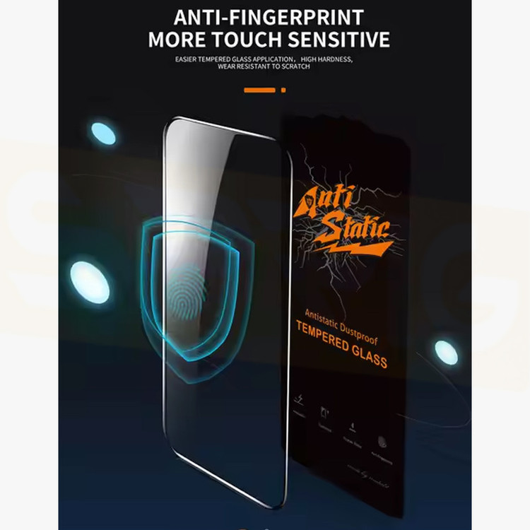 محافظ صفحه نمایش آنتی استاتیک اسپریگ مدل Antistatic_MTB مناسب برای گوشی موبایل سامسونگ Galaxy A35 / Galaxy A55 بسته سه عددی