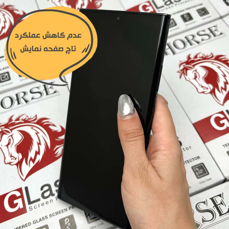 محافظ صفحه نمایش سرامیکی هورس مدل CRMEGHO مناسب برای گوشی موبایل شیائومی 12X / 12S / 12