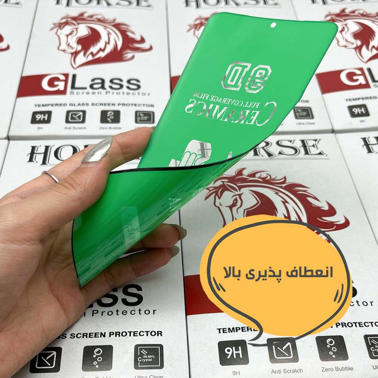 محافظ صفحه نمایش سرامیکی هورس مدل CRMEGHO مناسب برای گوشی موبایل شیائومی 12X / 12S / 12