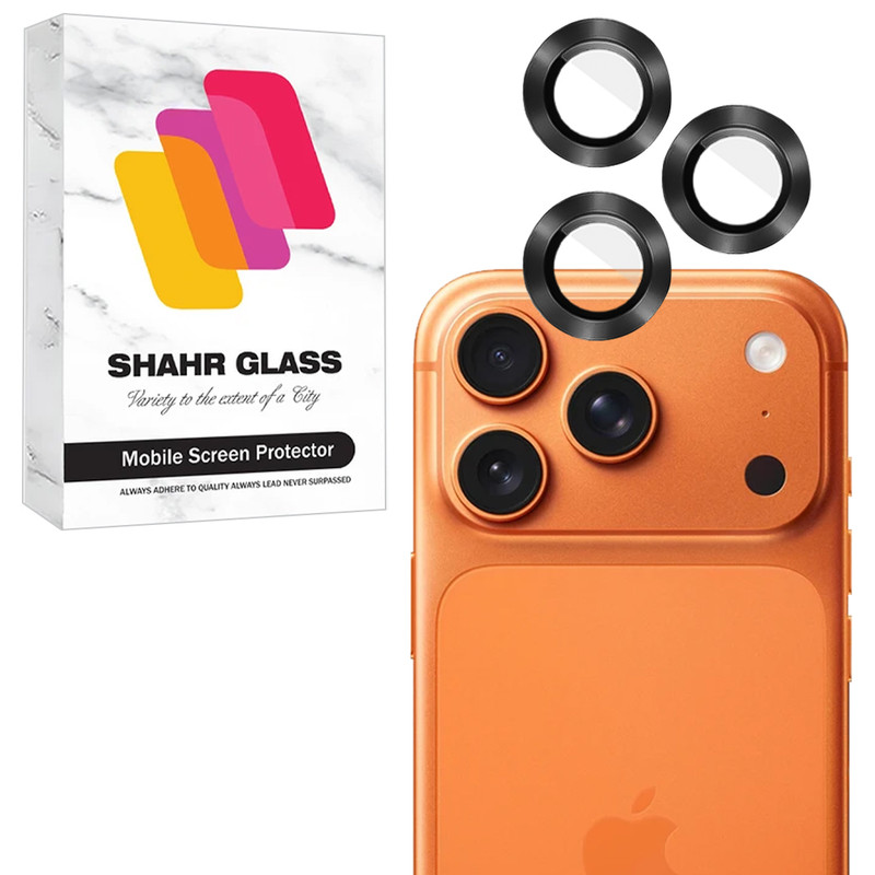 محافظ لنز دوربین شهر گلس مدل RINS20 مناسب برای گوشی موبایل اپل iPhone 17 Pro Max