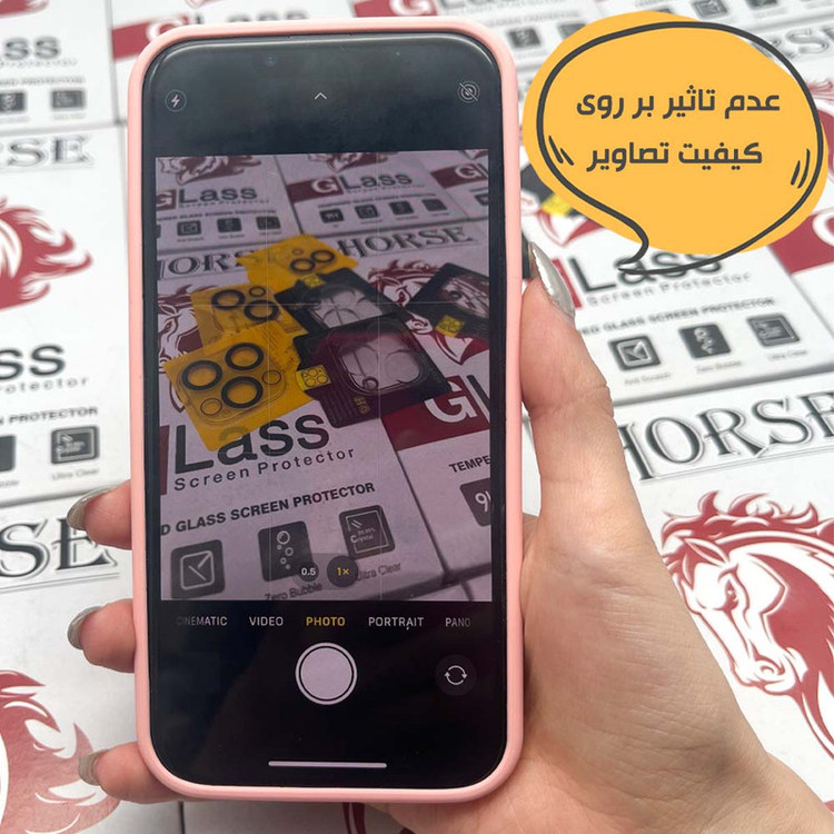 محافظ لنز دوربین هورس مدل 3DLNZSLHO مناسب برای گوشی موبایل اپل iPhone 11