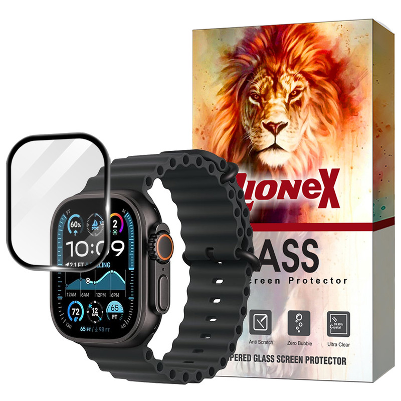 محافظ صفحه نمایش لایونکس مدل PMML20 مناسب برای اپل واچ Watch Series 10 46mm