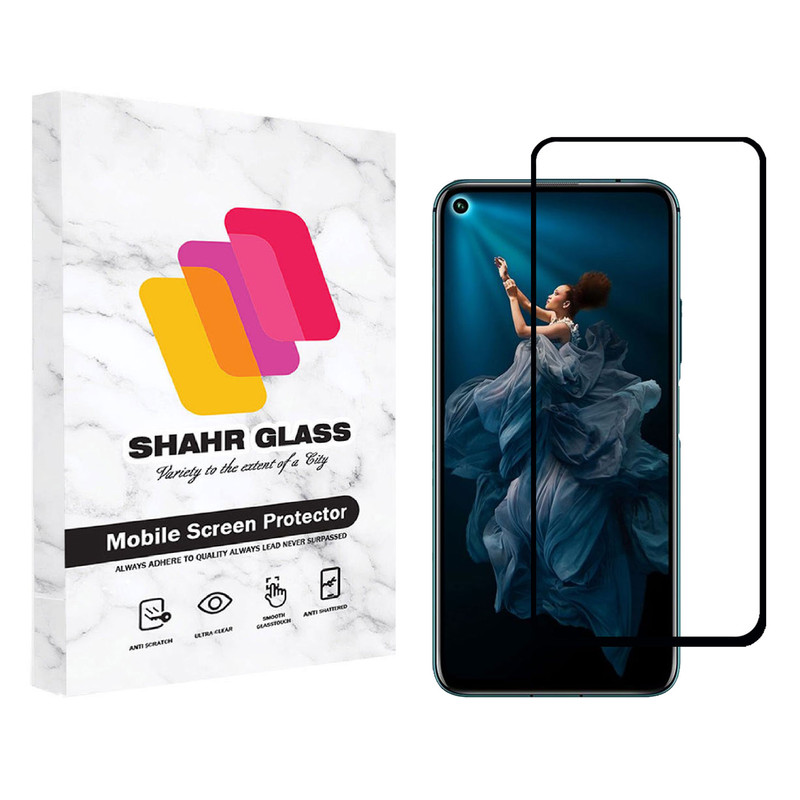 محافظ صفحه نمایش شهر گلس مدل FUL مناسب برای گوشی موبایل آنر 20 Pro