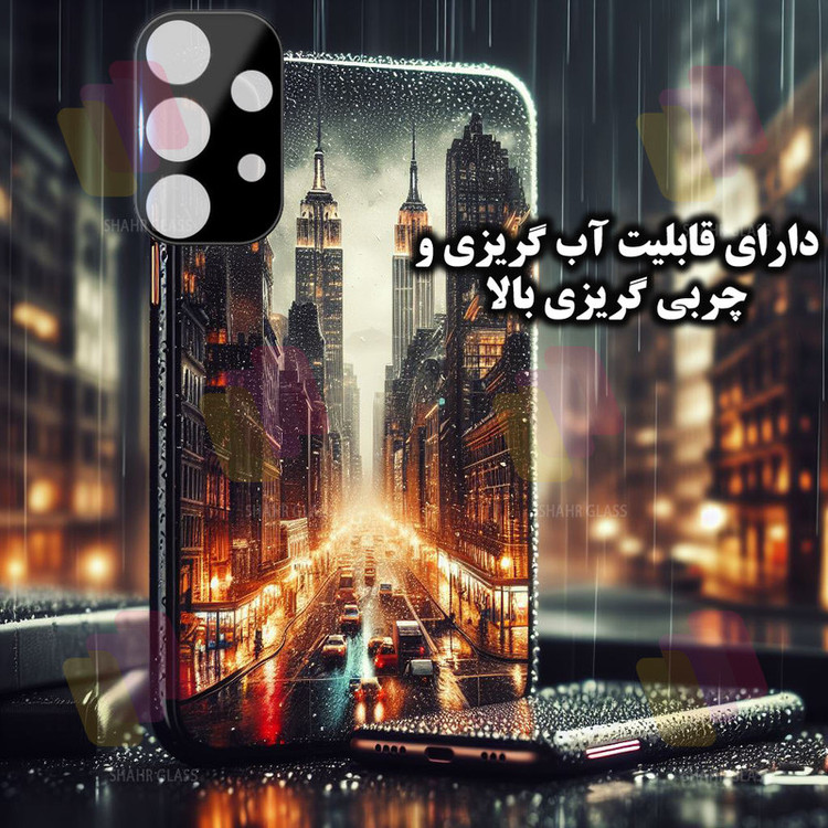 محافظ صفحه نمایش شهر گلس مدل SUPLNFUSH مناسب برای گوشی موبایل سامسونگ Galaxy A32 4G / A32 5G به همراه محافظ لنز گوشی