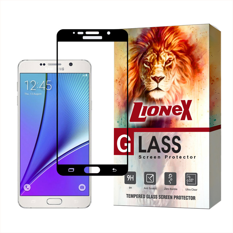 محافظ صفحه نمایش لایونکس مدل FULSLLI مناسب برای گوشی موبایل سامسونگ Galaxy Note 5