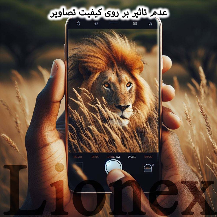 محافظ لنز دوربین لایونکس مدل LFUL20 مناسب برای گوشی موبایل سامسونگ Galaxy A17 4G / Galaxy A17 5G