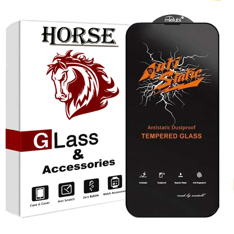 محافظ صفحه نمایش انتی استاتیک هورس مدل ANTIDUSTH مناسب برای گوشی موبایل اپل iPhone 14
