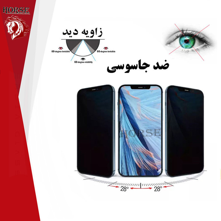 محافظ صفحه نمایش حریم شخصی هورس مدل PFH مناسب برای گوشی موبایل سامسونگ Galaxy A10