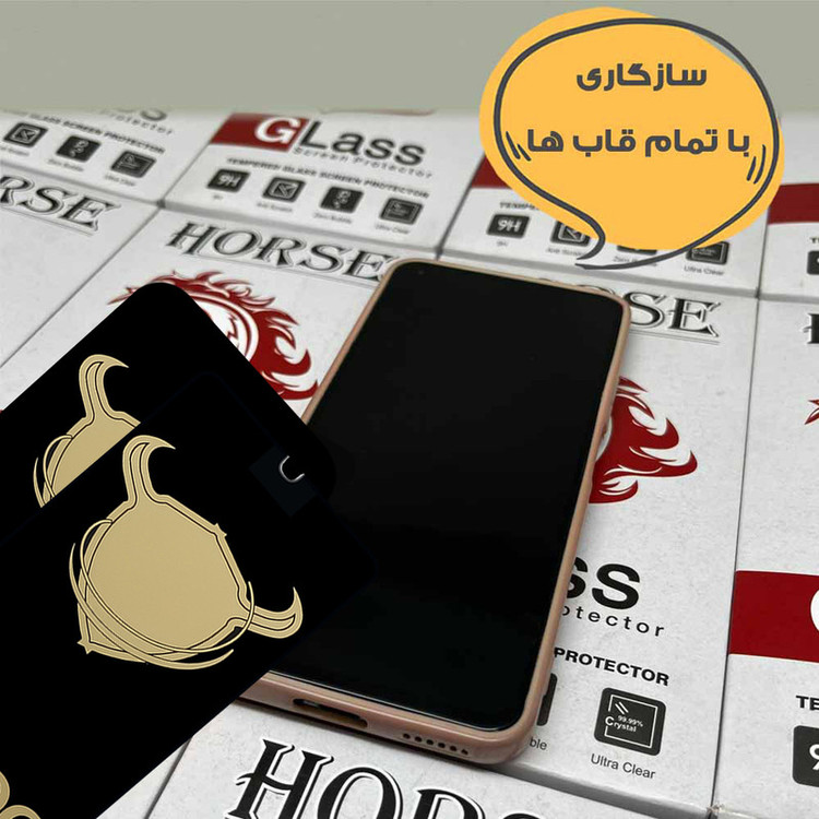 محافظ صفحه نمایش هورس مدل SOHOG مناسب برای گوشی موبایل اپل iPhone 16