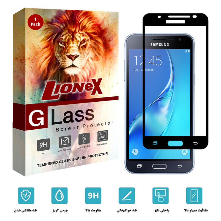 محافظ صفحه نمایش سرامیکی لایونکس مدل CRC-L مناسب برای گوشی موبایل سامسونگ Galaxy J3 2016