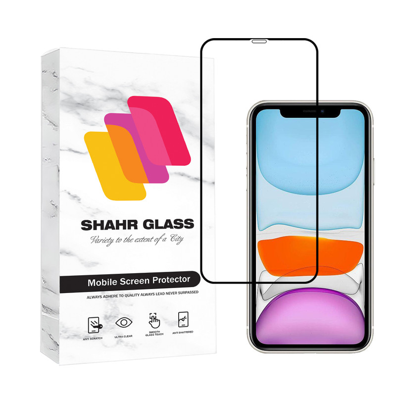 محافظ صفحه نمایش شهر گلس مدل FULSLSH مناسب برای گوشی موبایل اپل iPhone XS Max