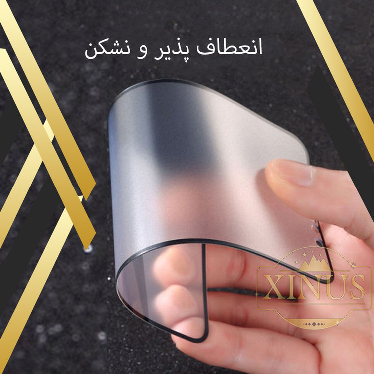 محافظ صفحه نمایش سرامیکی مات ژینوس مدل MCERAMX مناسب برای گوشی موبایل شیائومی Poco C40