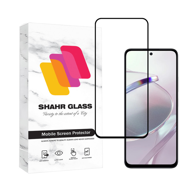 محافظ صفحه نمایش شهر گلس مدل FULSLSH مناسب برای گوشی موبایل شیائومی Poco M6 4G