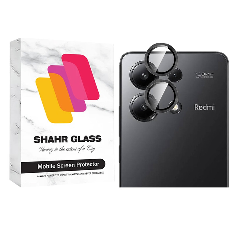 محافظ لنز دوربین شهر گلس مدل RINGISLSH مناسب برای گوشی موبایل شیائومی Redmi Note 13 4G