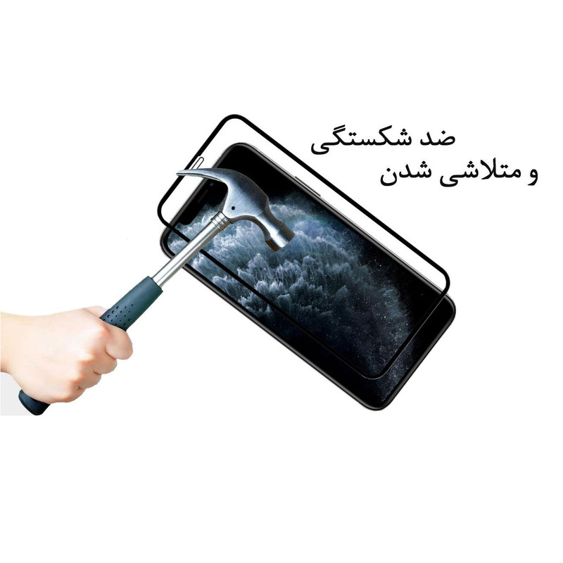 محافظ صفحه نمایش سرامیکی لایونکس مدل CRC-L مناسب برای گوشی موبایل اپل iPhone 11 Pro Max