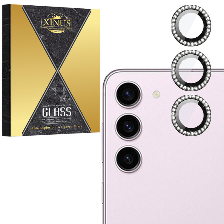 محافظ لنز دوربین ژینوس مدل RINX مناسب برای گوشی موبایل سامسونگ Galaxy S23