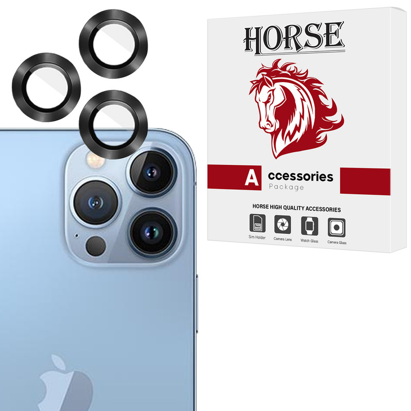 محافظ لنز دوربین هورس مدل RINH20 مناسب برای گوشی موبایل اپل iPhone 15 Pro Max / Apple iPhone 15 Pro