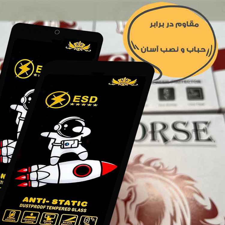 محافظ صفحه نمایش هورس مدل HPC20 مناسب برای گوشی موبایل اپل iPhone 13 / 13 Pro / 14