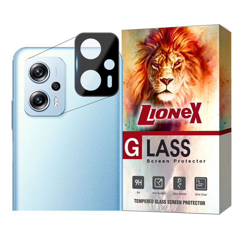 محافظ لنز دوربین لایونکس مدل LFUL20 مناسب برای گوشی موبایل شیائومی Poco X4 GT / Redmi Note 11T Pro / Redmi Note 11T Pro Plus / Redmi K50i