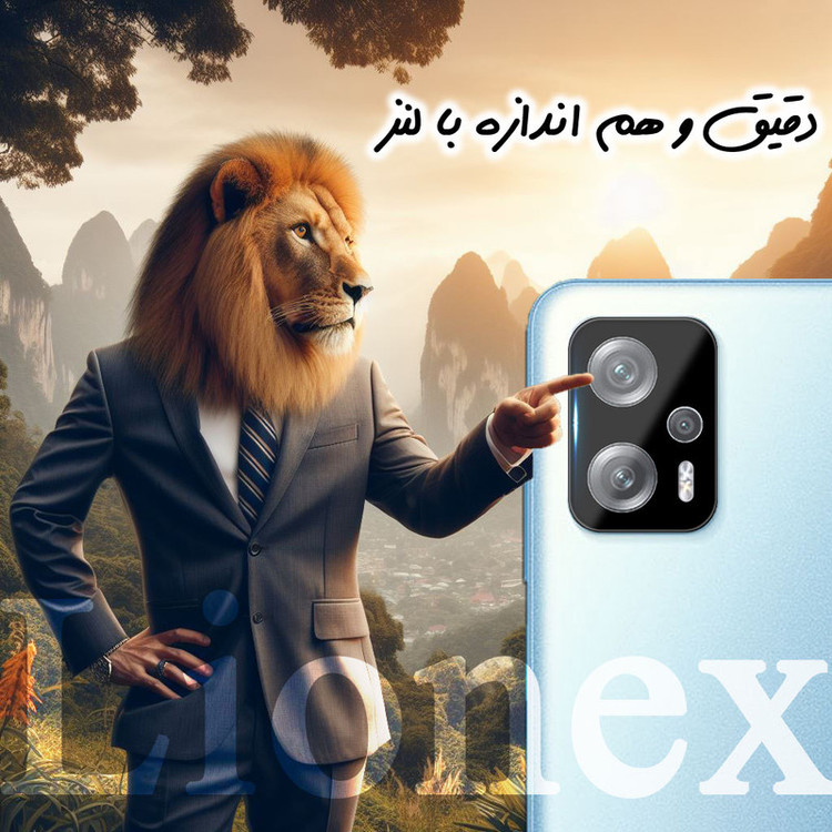 محافظ لنز دوربین لایونکس مدل LFUL20 مناسب برای گوشی موبایل شیائومی Poco X4 GT / Redmi Note 11T Pro / Redmi Note 11T Pro Plus / Redmi K50i