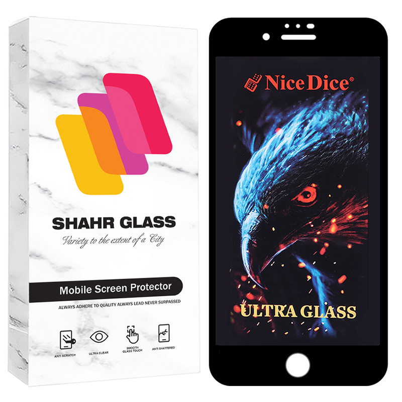 محافظ صفحه نمایش شهر گلس مدل NDUS مناسب برای گوشی موبایل اپل iPhone 8