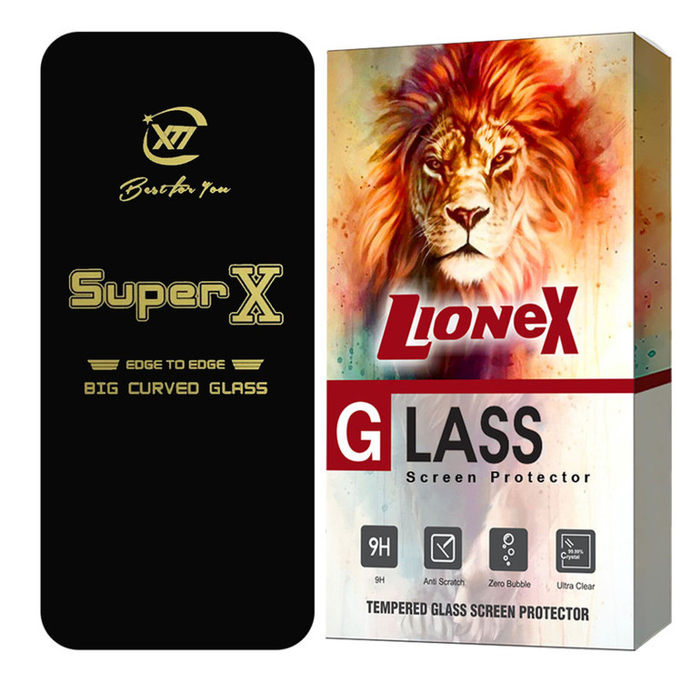 محافظ صفحه نمایش لایونکس مدل SPXL مناسب برای گوشی موبایل اپل iPhone 15