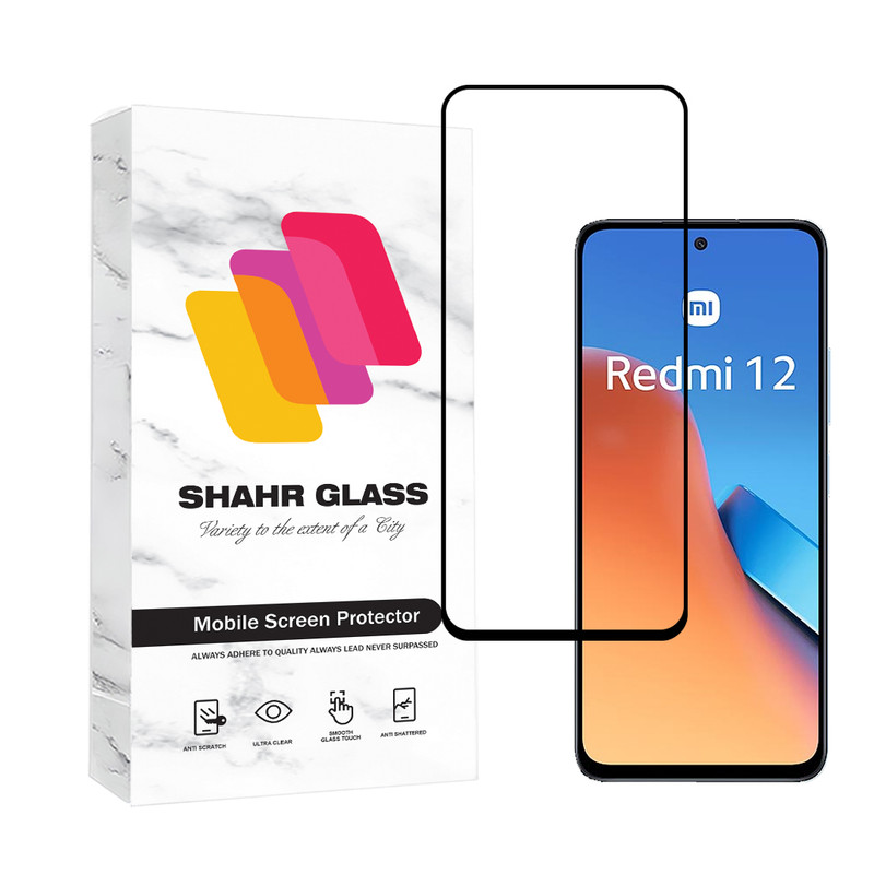 محافظ صفحه نمایش شهر گلس مدل CRMSNWSH مناسب برای گوشی موبایل شیائومی Redmi 12 4G / آنر X7b 4G