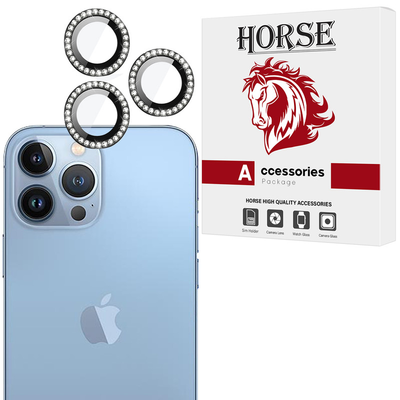 محافظ لنز دوربین هورس مدل NRIH20 مناسب برای گوشی موبایل اپل iPhone 14 Pro