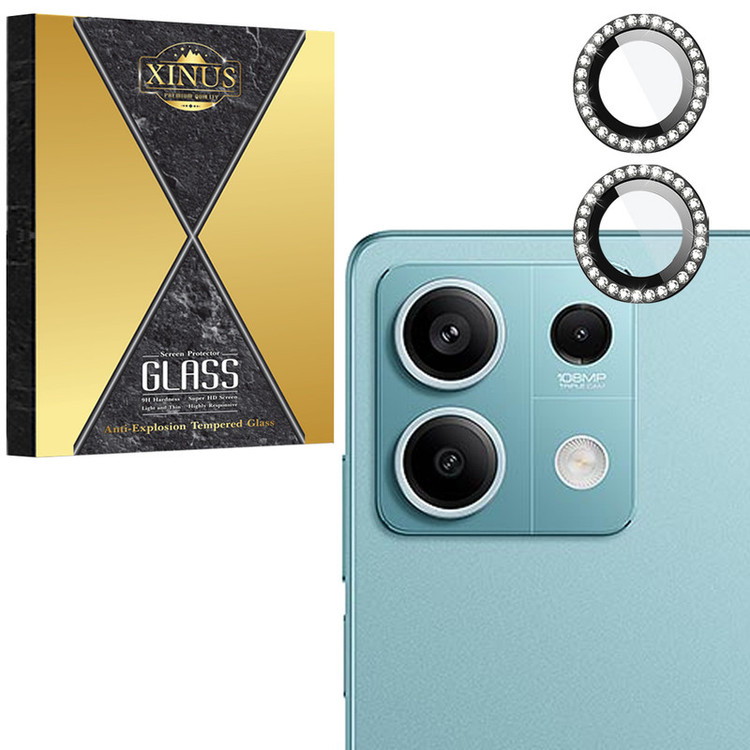 محافظ لنز دوربین شیشهای ژینوس مدل RINX مناسب برای گوشی موبایل شیائومی Redmi Note 13 5G