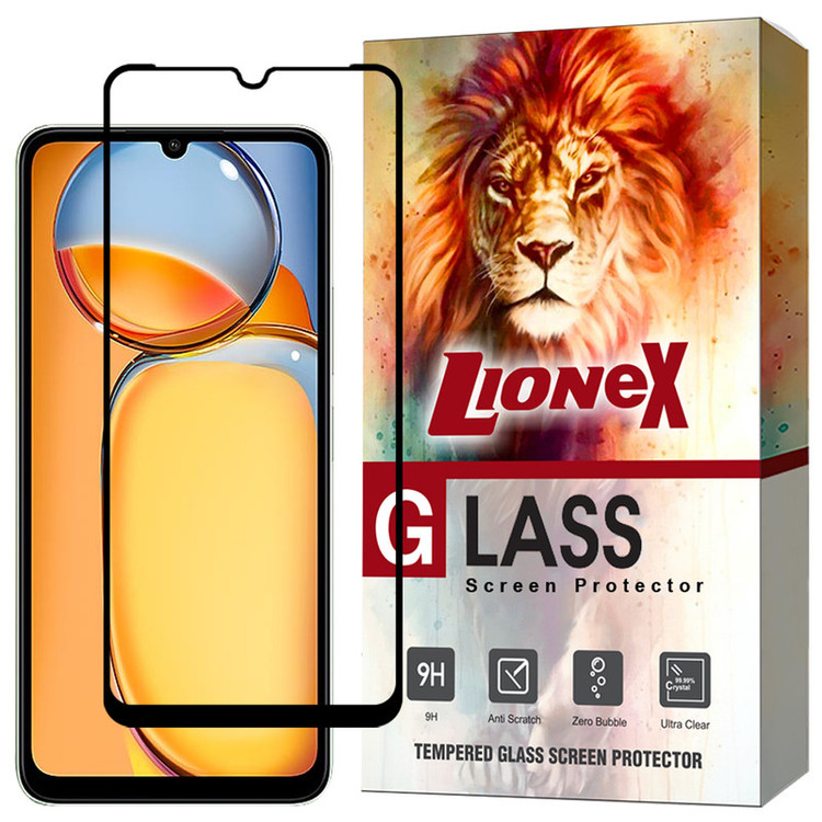 محافظ صفحه نمایش لایونکس مدل CRL20 مناسب برای گوشی موبایل شیائومی Redmi 13C 4G / Redmi 13C 5G / Redmi 13R / Poco C65 / سامسونگ Galaxy A05 / A05s / A06 / ریلمی Realme Note 50 / C51 / C53 / وکال Vocal V1