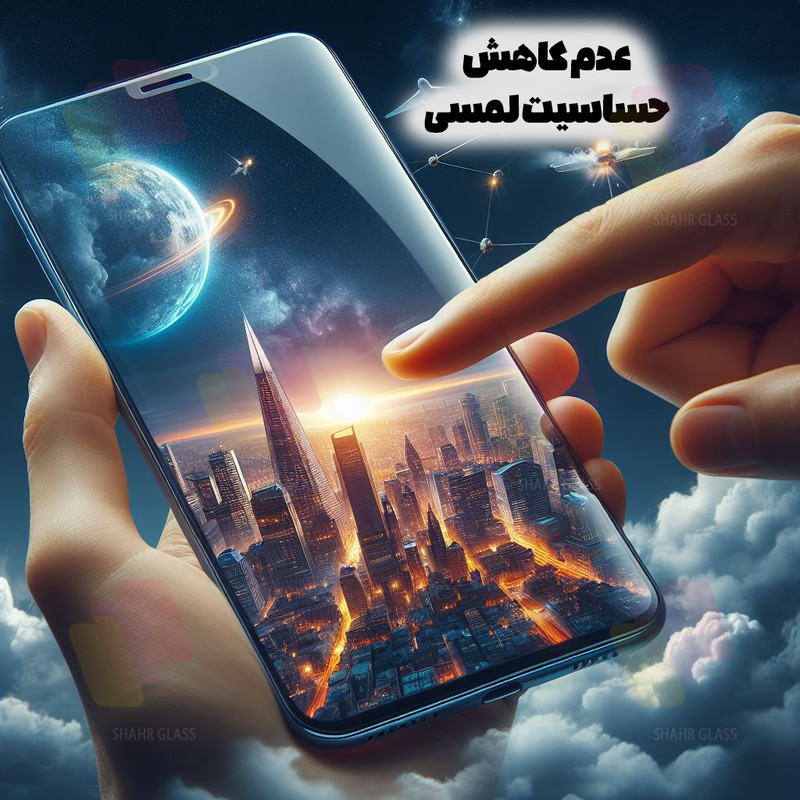 محافظ صفحه نمایش شهر گلس مدل ANTGS20 مناسب برای گوشی موبایل اپل iPhone 15 / iPhone 16