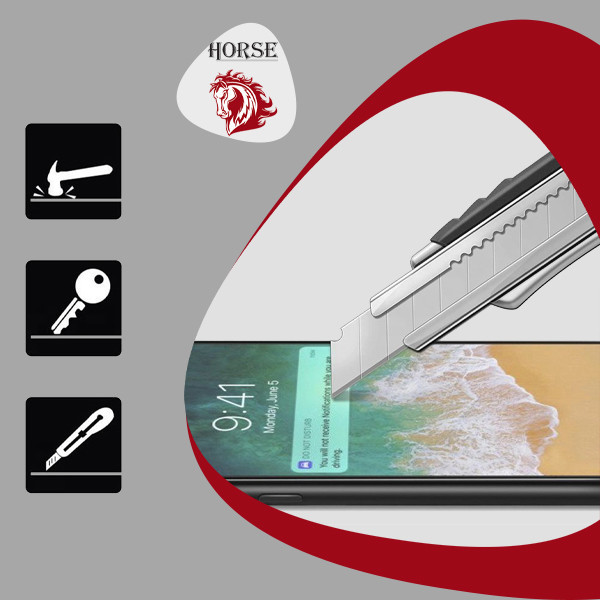 محافظ صفحه نمایش سرامیکی هورس مدل CRM مناسب برای گوشی موبایل اپل iPhone XR