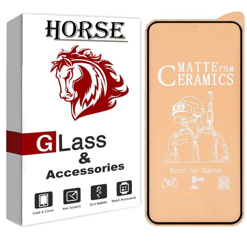 محافظ صفحه نمایش سرامیکی مات هورس مدل CMT مناسب برای گوشی موبایل شیائومی Redmi Note 12 Pro Plus