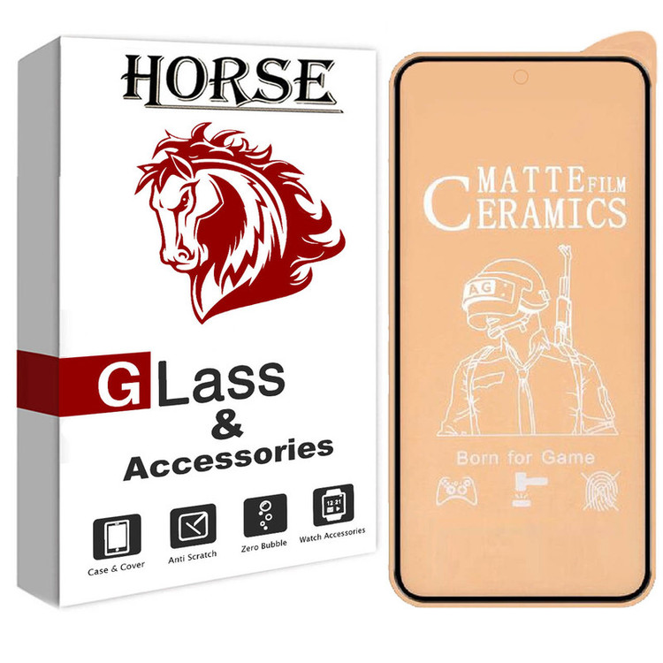محافظ صفحه نمایش سرامیکی مات هورس مدل CMT مناسب برای گوشی موبایل شیائومی Redmi Note 12 Pro Plus