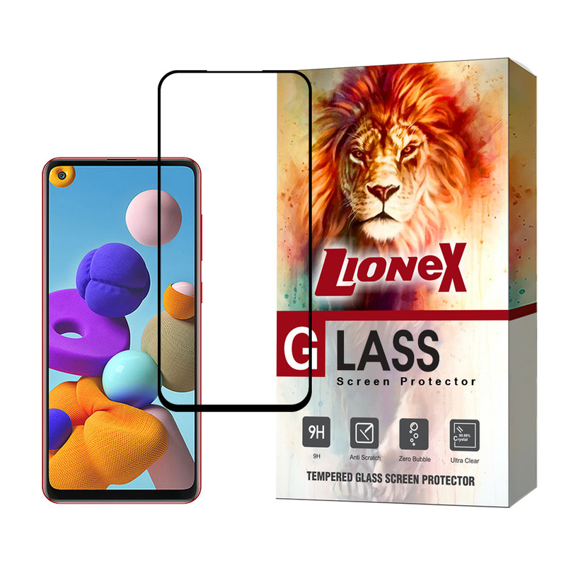 محافظ صفحه نمایش لایونکس مدل FULSLLI مناسب برای گوشی موبایل سامسونگ Galaxy A21s / A21