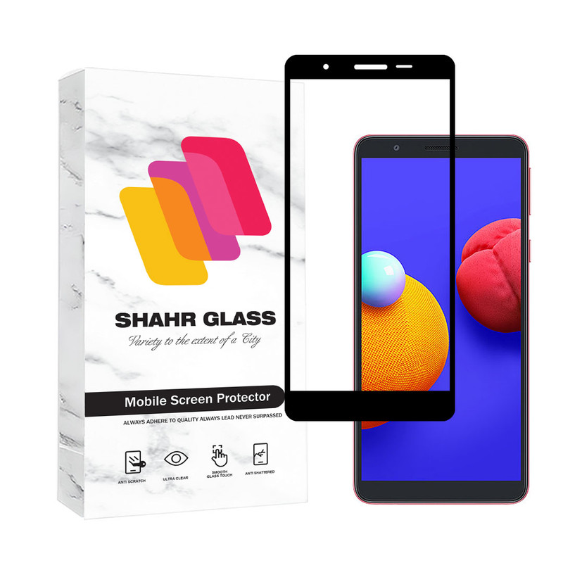 محافظ صفحه نمایش شهر گلس مدل FULSLSH مناسب برای گوشی موبایل سامسونگ Galaxy A01 Core