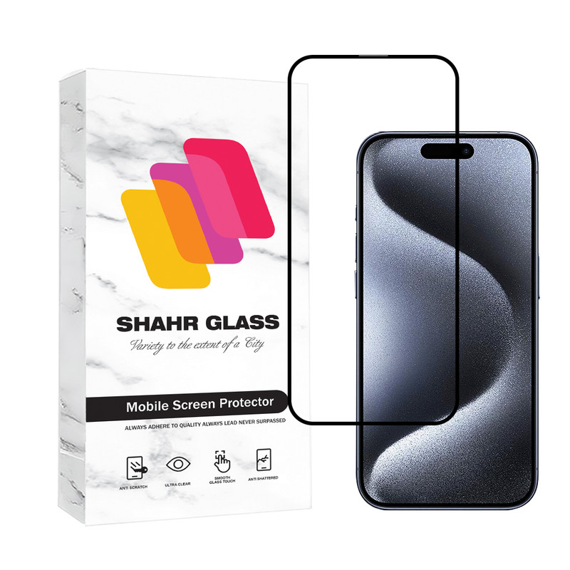 محافظ صفحه نمایش شهر گلس مدل ANTI2S مناسب برای گوشی موبایل اپل iPhone 15 Pro