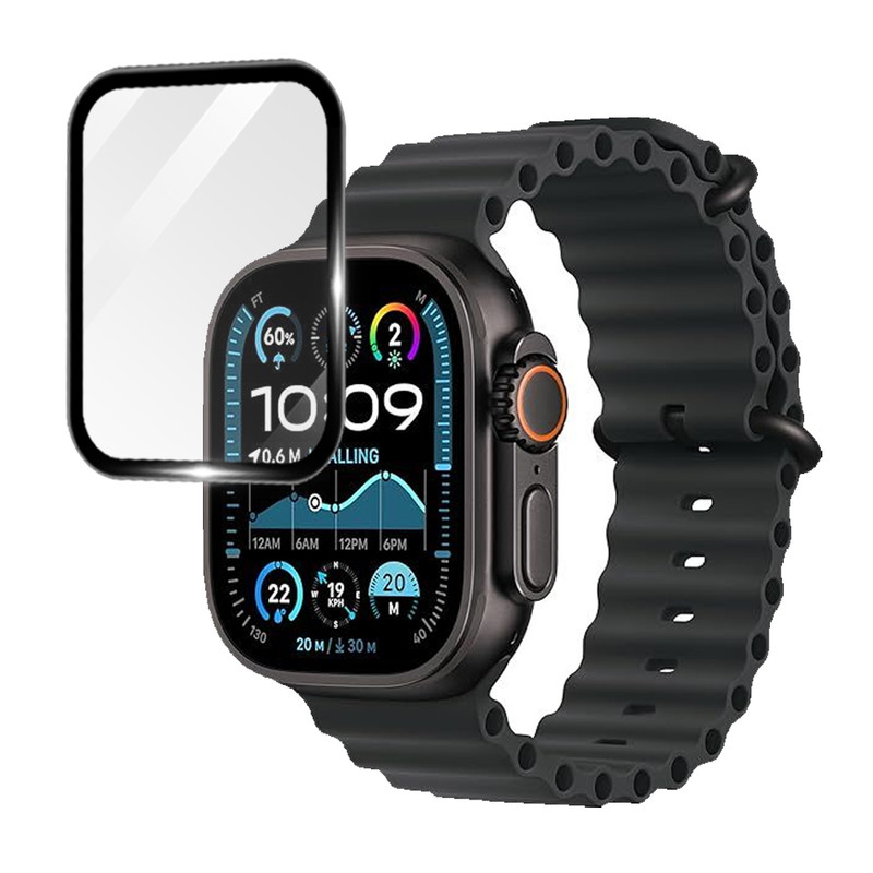 محافظ صفحه نمایش شهر گلس مدل PMBI مناسب برای اپل واچ Watch Ultra / Ultra 2