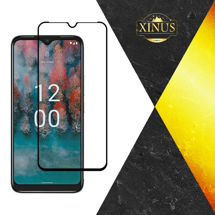 محافظ صفحه نمایش فول ژینوس مدل FULPLUSX مناسب برای گوشی موبایل نوکیا C12
