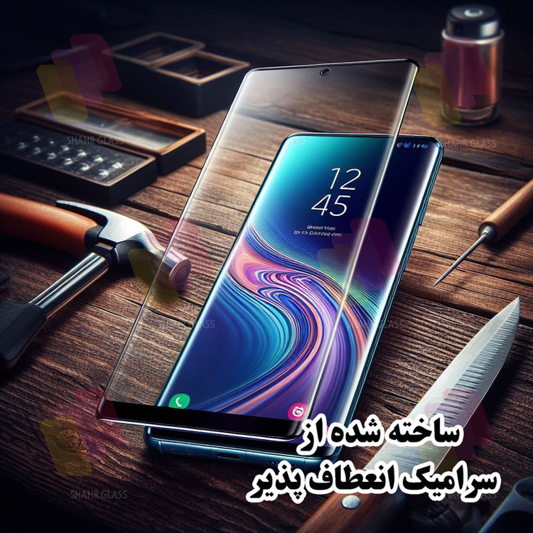محافظ صفحه نمایش سرامیکی شهر گلس مدل CRMEGSH مناسب برای گوشی موبایل سامسونگ Galaxy Note 10 Plus 4G / Note 10 Plus 5G