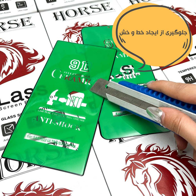 محافظ صفحه نمایش سرامیکی هورس مدل CRMEGHO مناسب برای گوشی موبایل شیائومی Mi Note 10 Pro / Mi Note 10 Lite / Mi Note 10 / Mi CC9 Pro