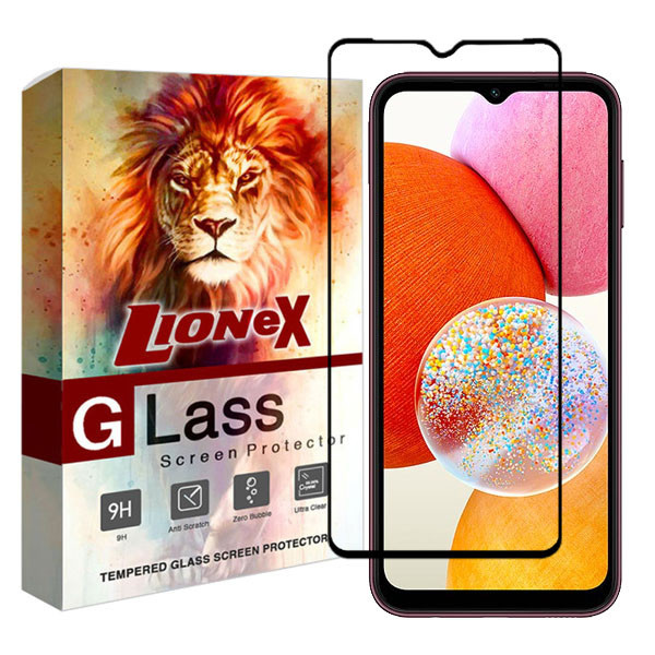محافظ صفحه نمایش سرامیکی لایونکس مدل CRGLUX مناسب برای گوشی موبایل سامسونگ Galaxy A14 4G